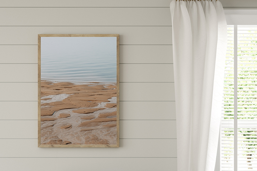 Affiche Bassin d'Arcachon à télécharger par Camille Boutoux photographe professionnelle