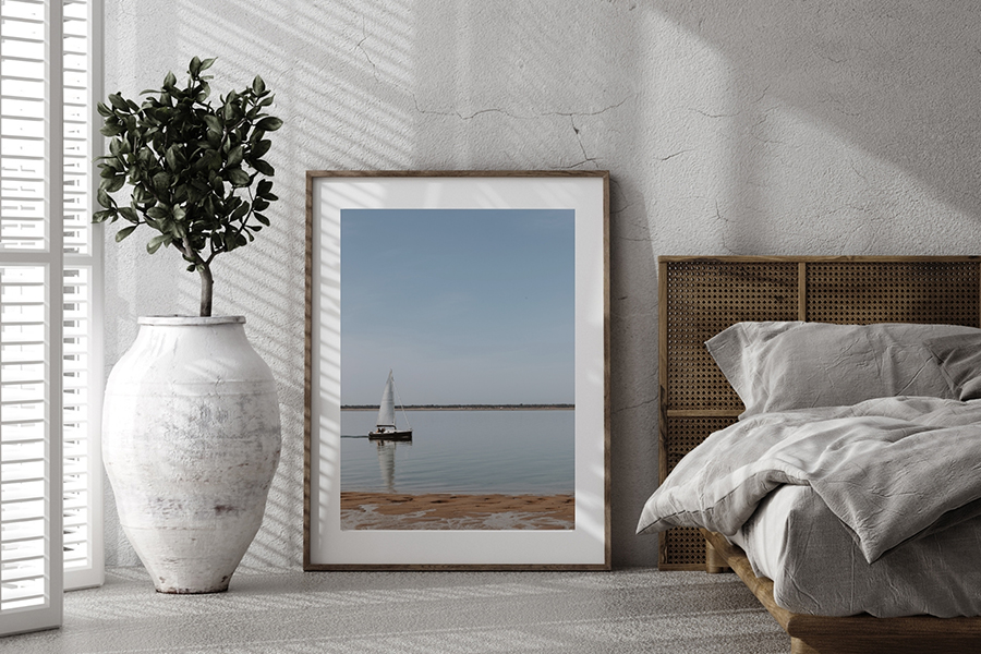 Affiche Bassin d'Arcachon à télécharger par Camille Boutoux photographe professionnelle